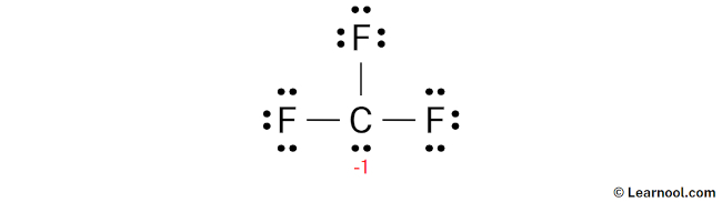 CF3- Lewis structure - Learnool