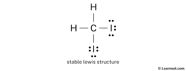 CH2I2 Lewis Structure (Step 2)