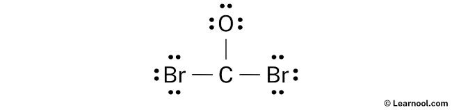 COBr2 Lewis Structure (Step 2)