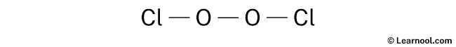 Cl2O2 Lewis Structure (Step 1)