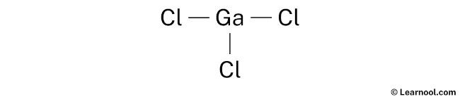 GaCl3 Lewis Structure (Step 1)