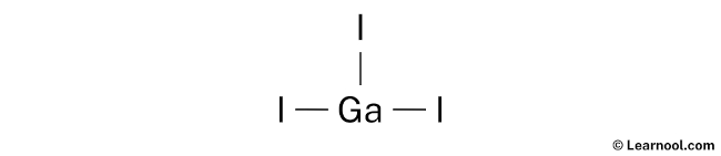 GaI3 Lewis Structure (Step 1)