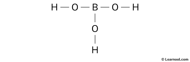 H3BO3 Lewis Structure (Step 1)