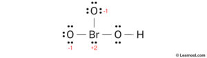 HBrO3 Lewis structure - Learnool