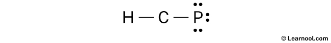 HCP Lewis Structure (Step 2)