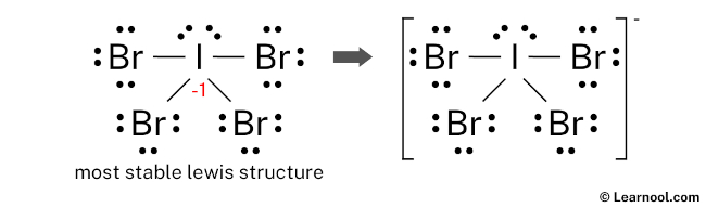 IBr4- Lewis Structure (Final)