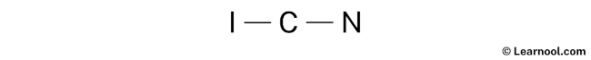 ICN Lewis Structure (Step 1)
