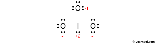 IO3- Lewis Structure (Step 3)