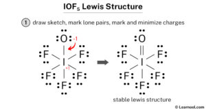 IOF5 Lewis structure - Learnool