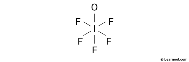 IOF5 Lewis Structure (Step 1)