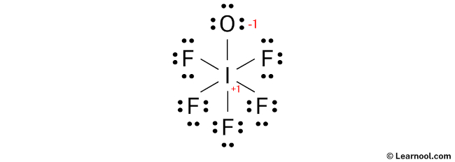 IOF5 Lewis Structure (Step 3)