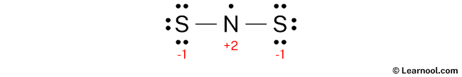 NS2 Lewis Structure (Step 3)