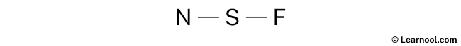 NSF Lewis Structure (Step 1)