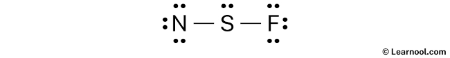 NSF Lewis Structure (Step 2)