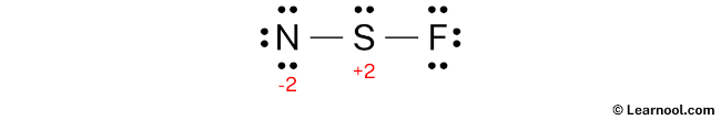 NSF Lewis Structure (Step 3)