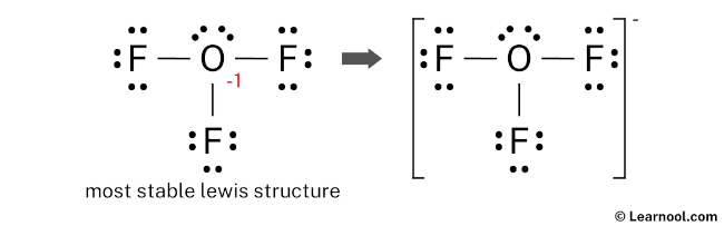 OF3- Lewis Structure (Final)
