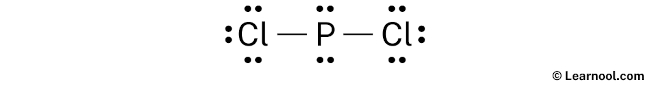 PCl2- Lewis Structure (Step 2)