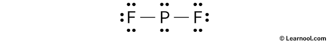 PF2- Lewis Structure (Step 2)