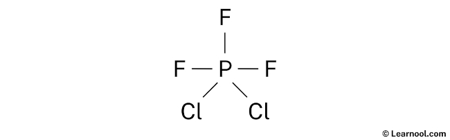 PF3Cl2 Lewis Structure (Step 1)