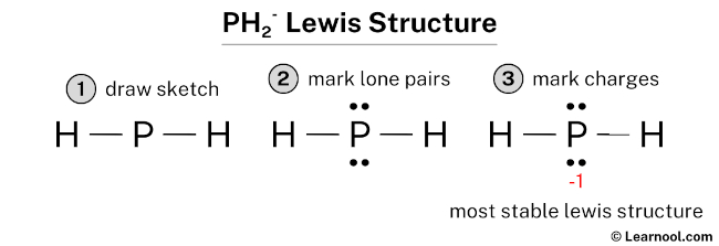 PH2- Lewis Structure