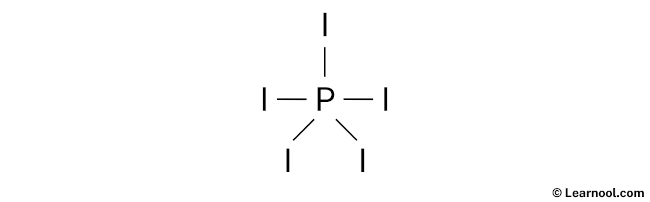 PI5 Lewis Structure (Step 1)