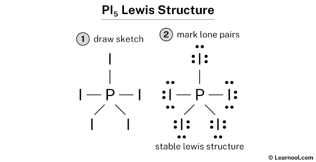 PI5 Lewis Structure