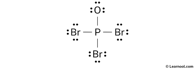POBr3 Lewis Structure (Step 2)