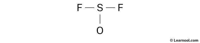 SOF2 Lewis Structure (Step 1)