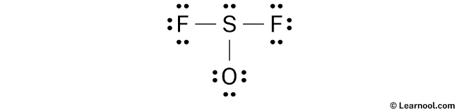 SOF2 Lewis Structure (Step 2)