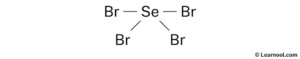SeBr4 Lewis structure - Learnool