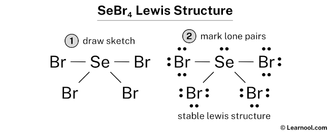 SeBr4 Lewis Structure