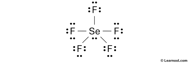 SeF5- Lewis Structure (Step 2)
