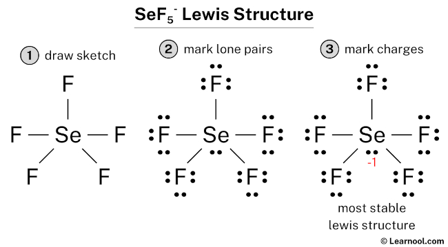 SeF5- Lewis Structure