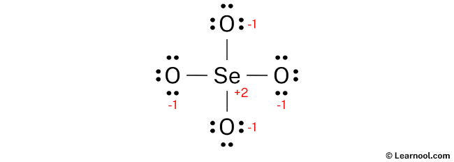 SeO42- Lewis Structure (Step 3)