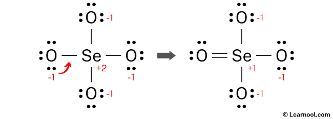 SeO42- Lewis Structure (Step 4)