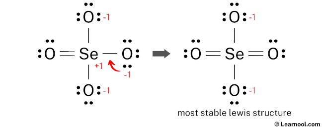 SeO42- Lewis Structure (Step 5)