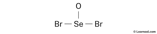 SeOBr2 Lewis Structure (Step 1)