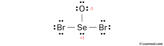 SeOBr2 Lewis Structure (Step 3)