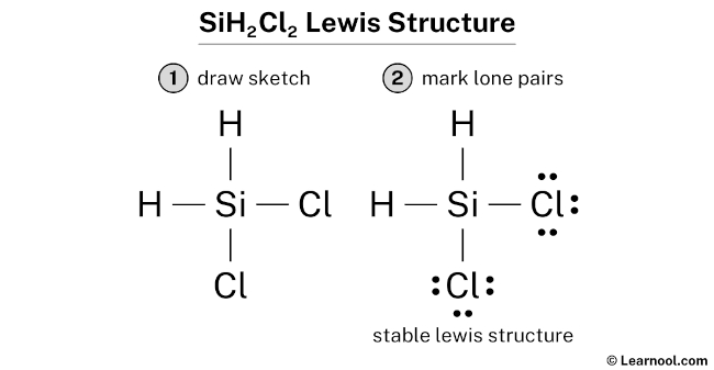 SiH2Cl2 Lewis Structure