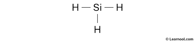 SiH3- Lewis Structure (Step 1)