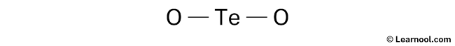 TeO2 Lewis Structure (Step 1)