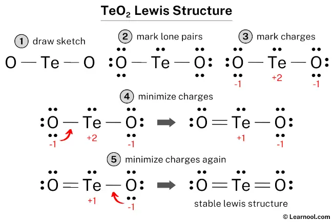 TeO2 Lewis Structure