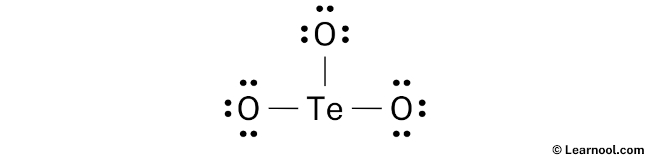 TeO3 Lewis Structure (Step 2)