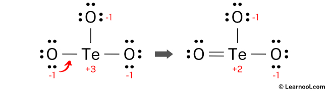 TeO3 Lewis Structure (Step 4)