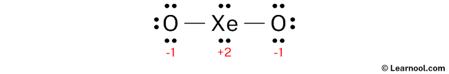 XeO2 Lewis Structure (Step 3)